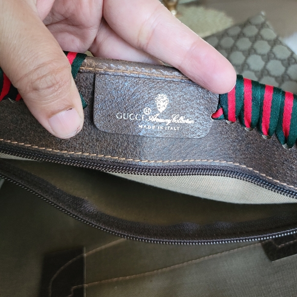 100% Authentic Gucci vintage GG canvas tote bag - Picture 8 of 16